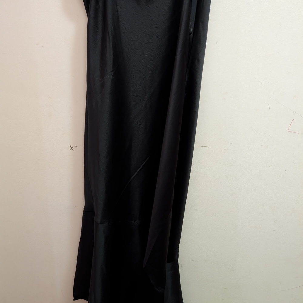 Steve Madden Black Chemise with Lace Trim - Picture 5 of 6